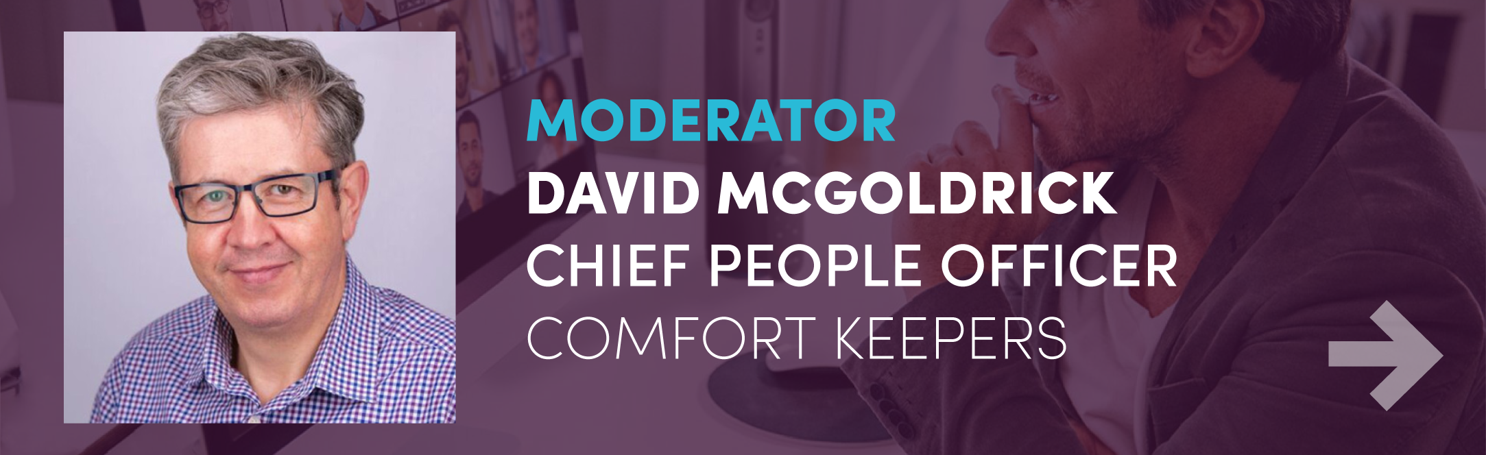 modrator david mcgoldrick chief people officer